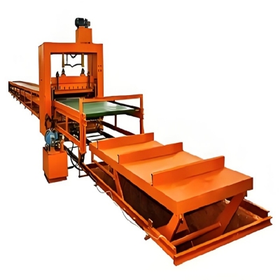 铡刀式网带铺板线